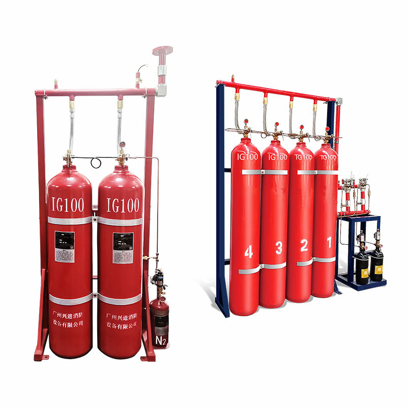 Ensure Fire Safety With Inert Gas Fire Suppression System For Industrial