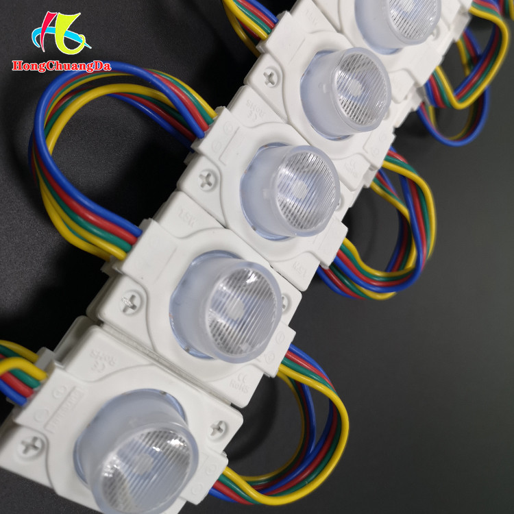 Signage RGB LED Module 110LM CE ROHS For Commercial Standing Lighting