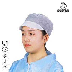 China Custom SPP Snood Disposable Nonwoven Cap Headwear For Kitchen on sale
