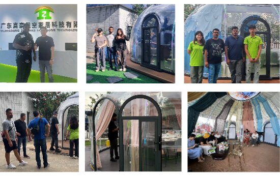 Dome House Bubble House Prefab Dome Style House Star Room for Hotel/Garden/Restaurant