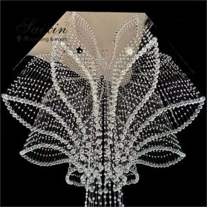 Buy cheap Glass Crystal Bead Curtains Ceiling Hanging With Crystal Ball Event Drape Wedding Decoration product
