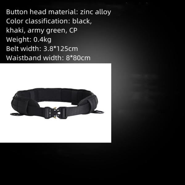 CP Camouflage Tactical Waist Strap Belt Military Tactical Hunting Combat Belt