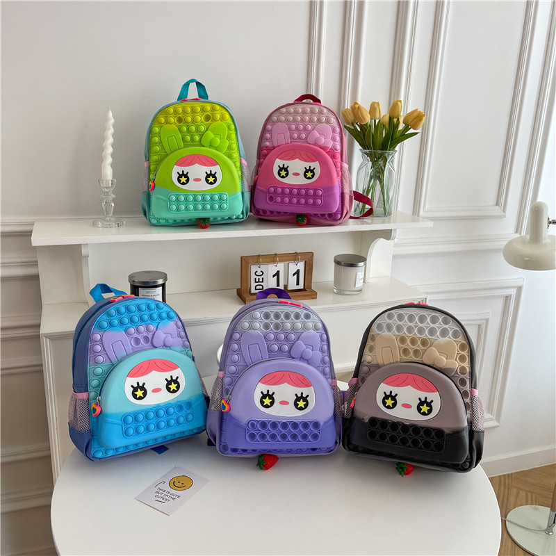 Cute Backpack For Teen Girls Boys School Book Bag Large Pop Backpack Back To School Supplies Gifts For Kids Pencil Pouch