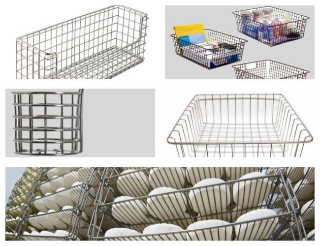 10 Gauge Welded Wire Mesh For Food Or Medical Baskets Anticorrosion