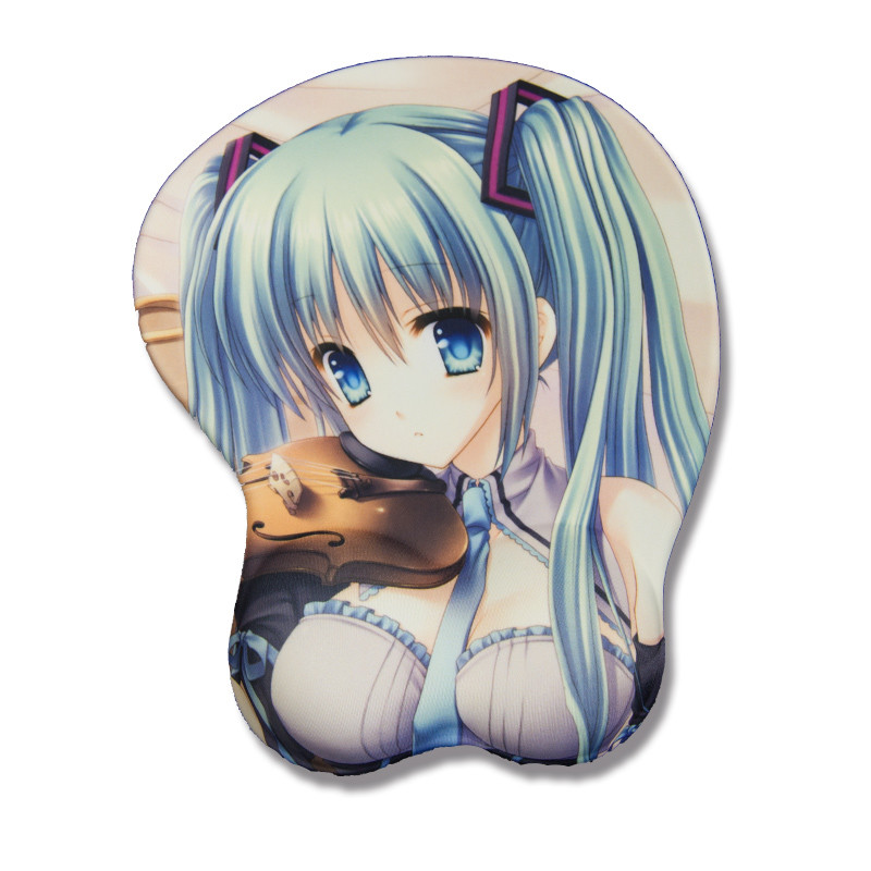 Exquisite Workmanship 3D Mouse Pad With Wrist Rest Anime Skid Resistant
