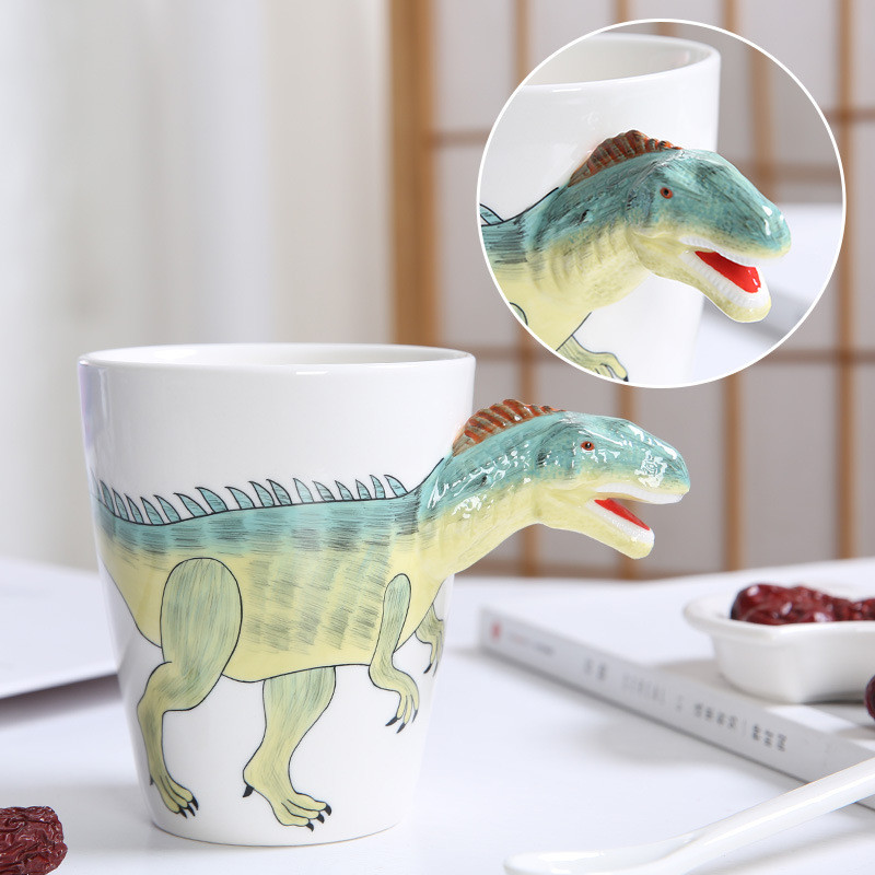 Cartoon Animal Restaurant 15 Ounce 3D Ceramic Mugs