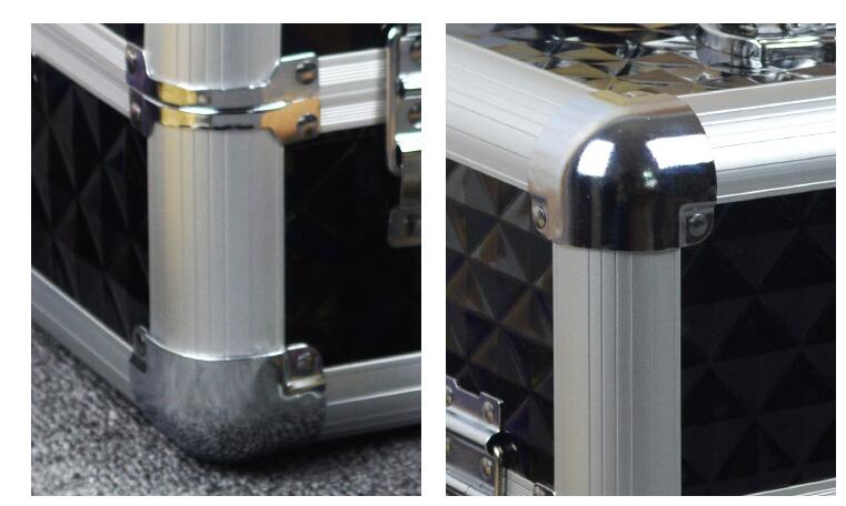 Hard Shell Aluminum Storage Case Fashion Style For Cosmetic Storage