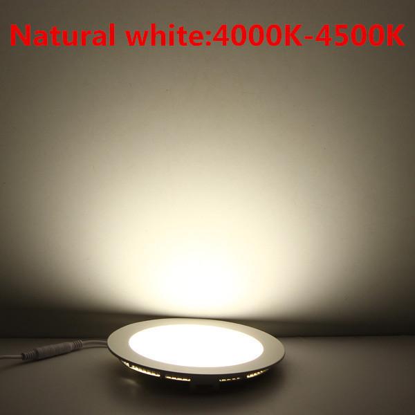 High Quality 3W / 6W / 9W / 12W / 15W/ 18W LED round Panel Light 2700-6500k