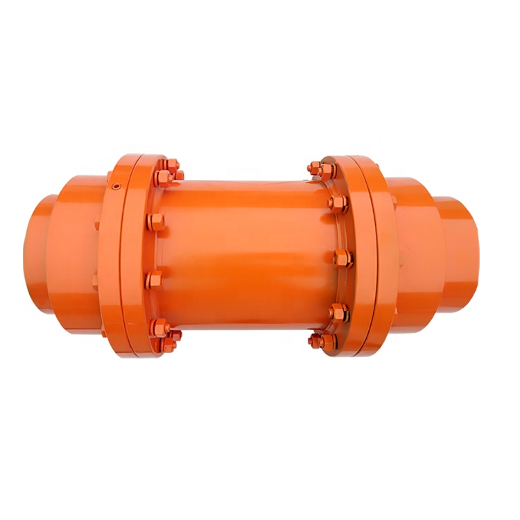 WGT drum shape gear flexible shaft coupling with middle set