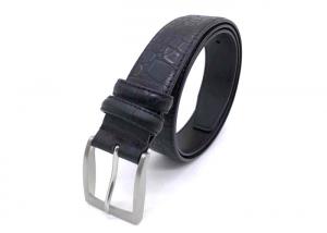 Buy cheap Handmade 3.5cm Men Croco Leather Belt For Uniform product
