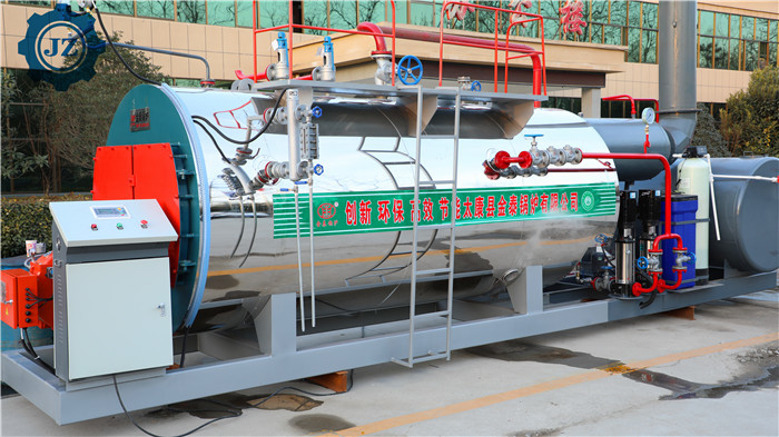Warranty 2 Years Low Pressure 3000Kg Condensing Gas Steam Boiler For Central Heating