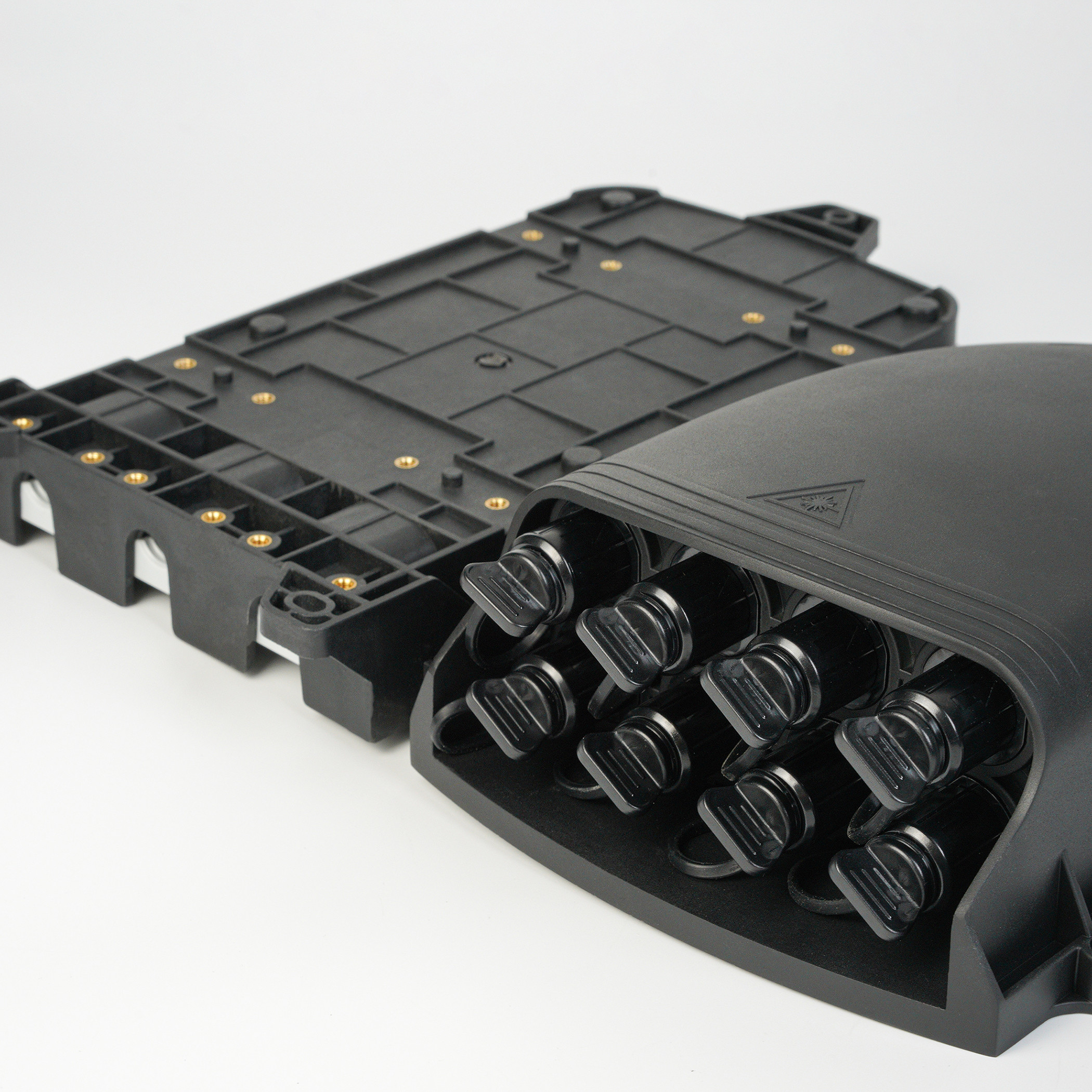 GFS-8A-X Pre-connectorized FTTH Terminal Box 8 Cores Fiber Optical distribution Closure IP 68 FDB 281.4*177*108.8mm