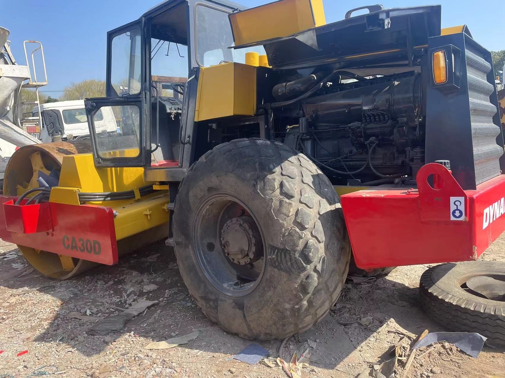 Second Hand Dynapac CA30D Vibratory Smooth Drum Road Roller