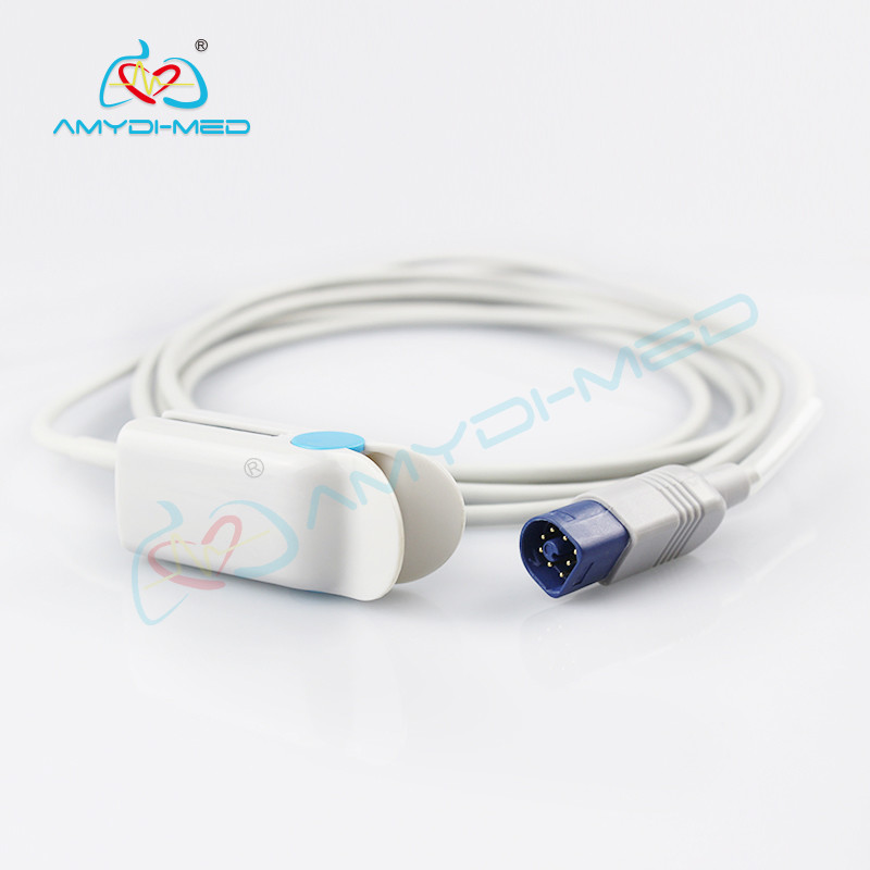 HP VM6 Tpu Adult 8Pin Medical Spo2 Sensor 30-245bpm