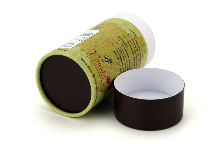 A4 Paper + Inside With Aluminum Foil Cardboard Tube Packaging Color Print FDA - SGS