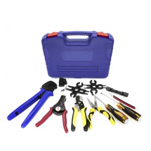 Buy cheap MC4 Crimping Tool Set Open Barrel Terminals Wire Stripper Cutter product