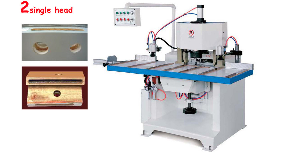 wood door lock hole making machine/wood side drilling machine/horizontal drilling machine