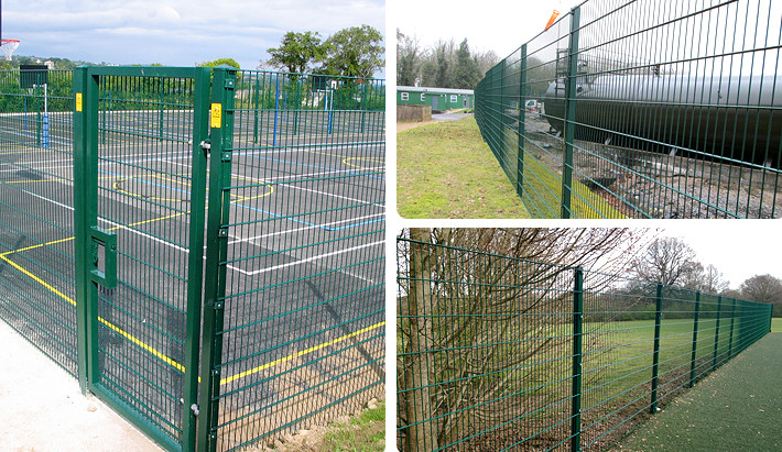 Galvanized Double Loop Fencing