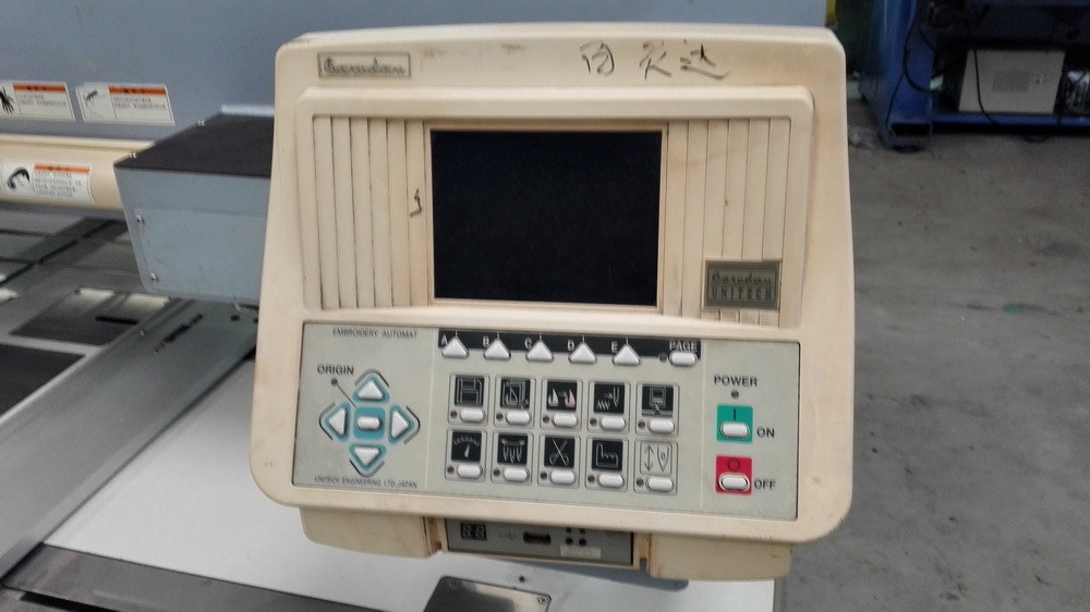 Computerized Second Hand Barudan Embroidery Machine 20 Heads 9 Needles