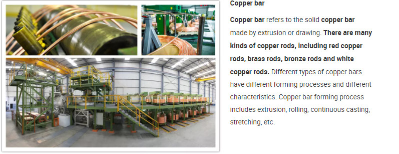 Customized 99.90 % Cu Copper Round Bars 1/6 B68 UNS C12200-O60-S