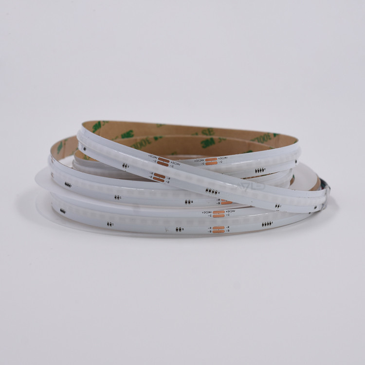 RGB COB LED Strip 24V 630 LEDs/M Soft Flexible COB Tape For Lighting Project