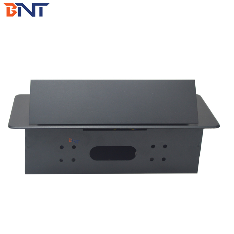 gas pop up panel desktop socket with 2 power and two data /desktop popup socket box