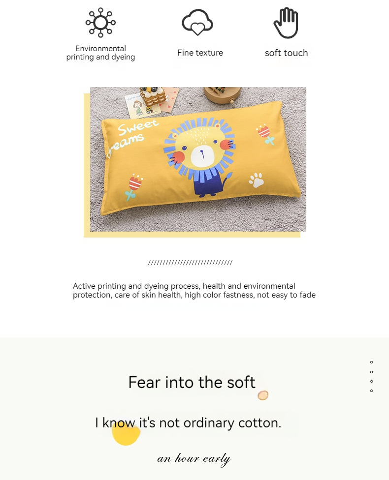 Customized Services Strength 100% Cotton Designer Bedding Sets for Nursery School Kids