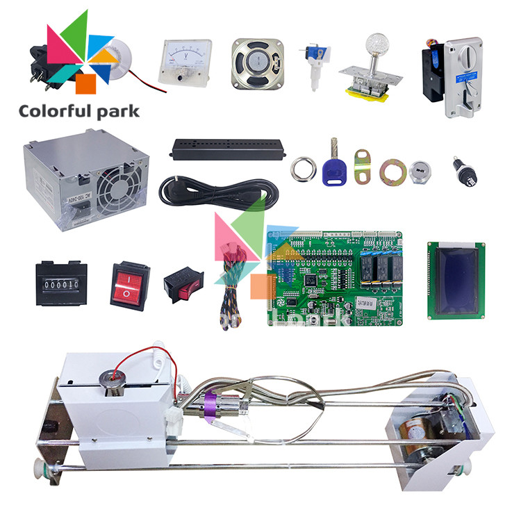 Lucky Star Arcade Machine Spare Parts , Joystick Claw Machine Kit