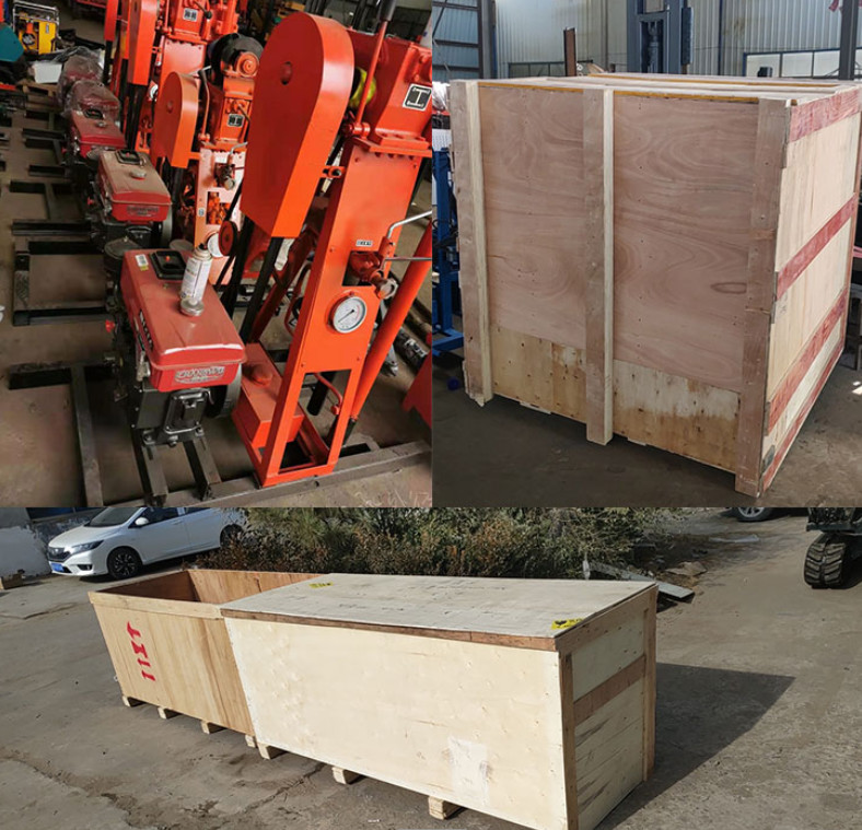 Electric Power Coal 50m Depth Core Sample Drilling Machine