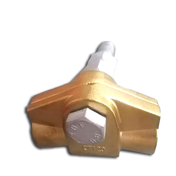 Quick Connector Brass Fitting Anodic Oxidation CNC Brass Parts ISO9001