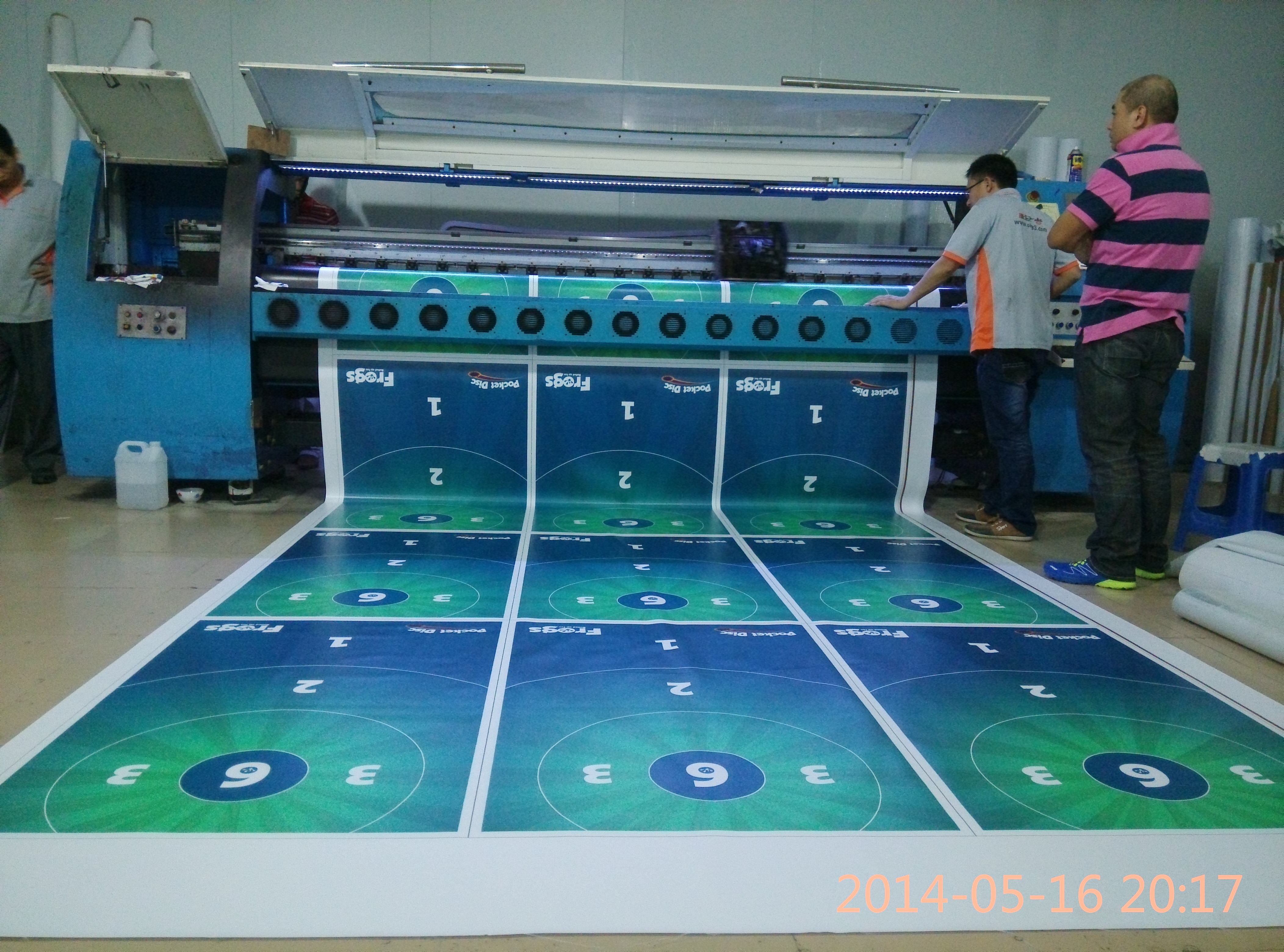 seamless large banner printing