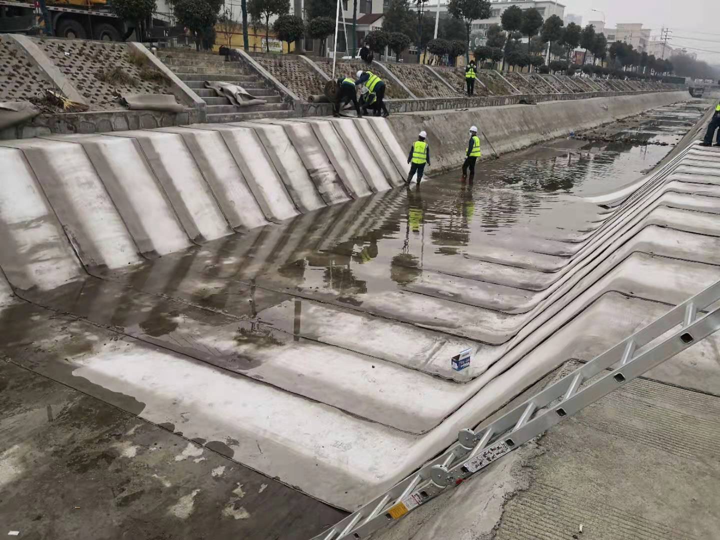 Tenglu High Flexural Strength Cement Blanket for Onsite Inspection in Highway Railway