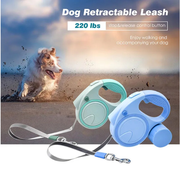 Foam Handle Reflective Dog Leash Heavy Duty Custom Braid Nylon Pet Dog Leash Rope