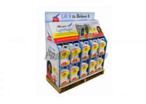 Buy cheap Pet Food Retail End Cap Displays With 2 Dividers And Wedged Top product