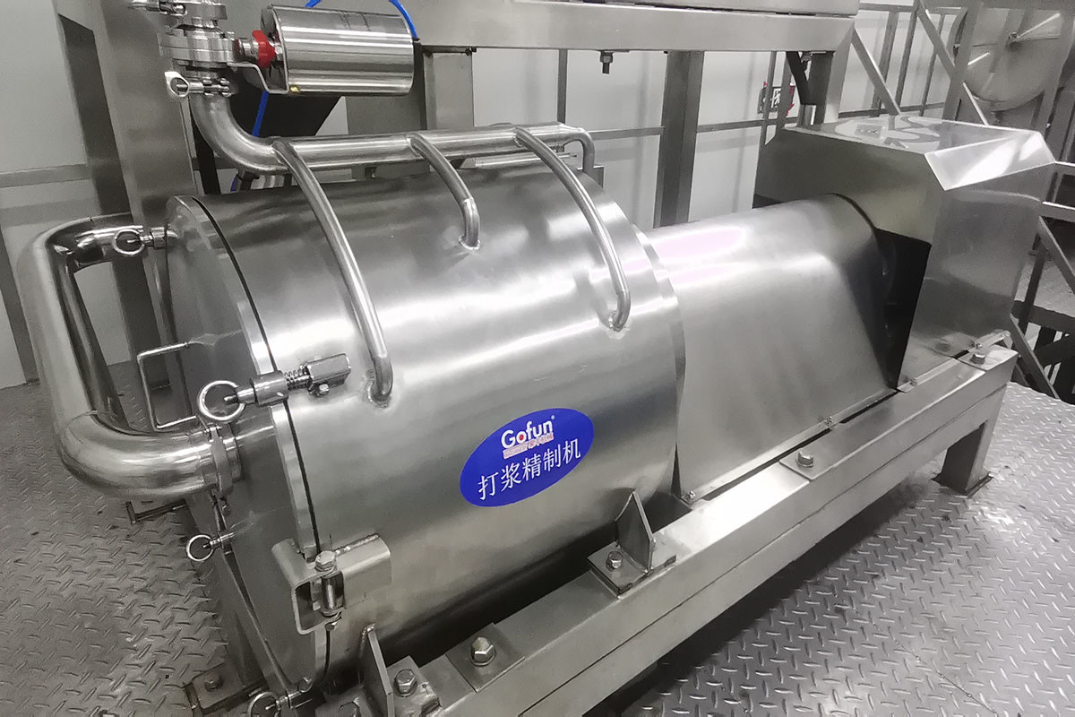 SUS304 / SS316 Mango Pulp Production Line 5 T/H Flexible Operation Support