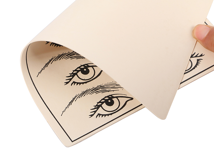 WUBU Practice Skin Eyes Eyebrows Permanent Makeup Rubber Practice Skin for Tattoo Training