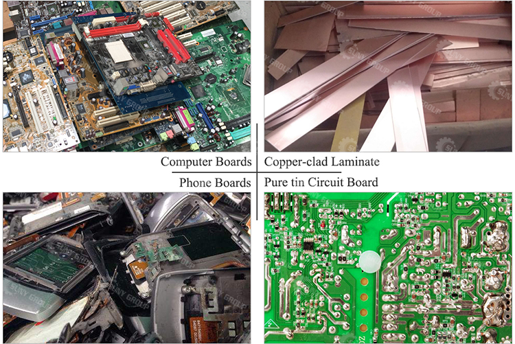 Automatic Machine For Separating Metal And Resin In Phone Computer Boards