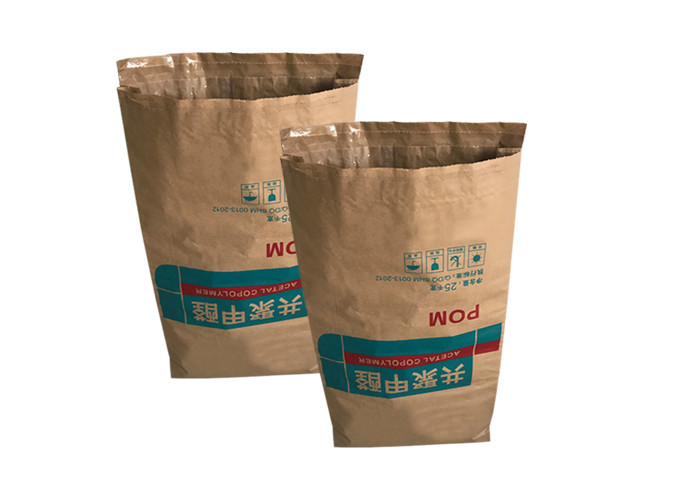 PE Liner Lamination Multi Wall Paper Sacks 10kg 25kg 50kg Sugar Flour Packaging