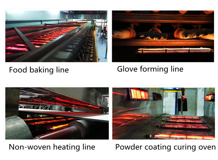 Infrared NG LPG Propane Catalytic Gas Burner For Disposable Glove Oven