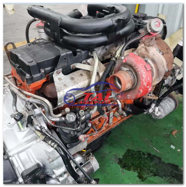 Automotive Diesel Engine Used Complete 6HL1T Engine With Gearbox For Isuzu Forward