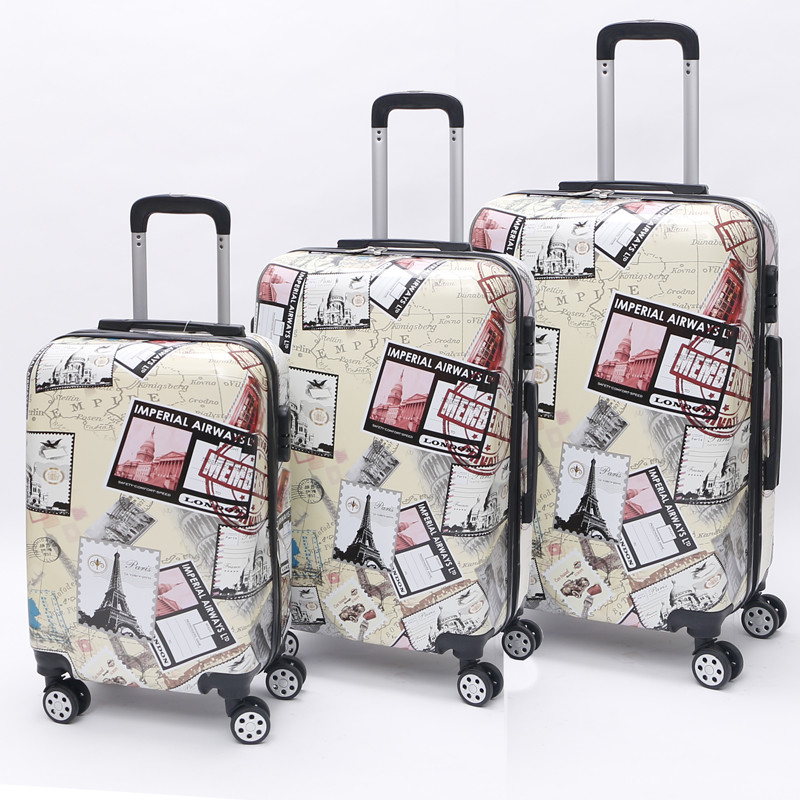 210D Print Luggage Sets