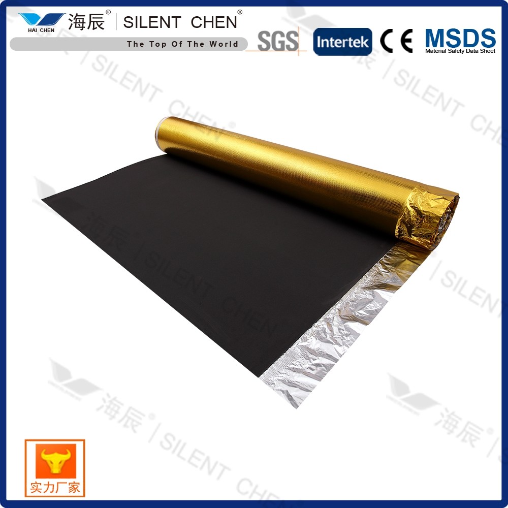 3mm EVA Acoustic Underlayment 110kg/M3 With Golden Film Coating