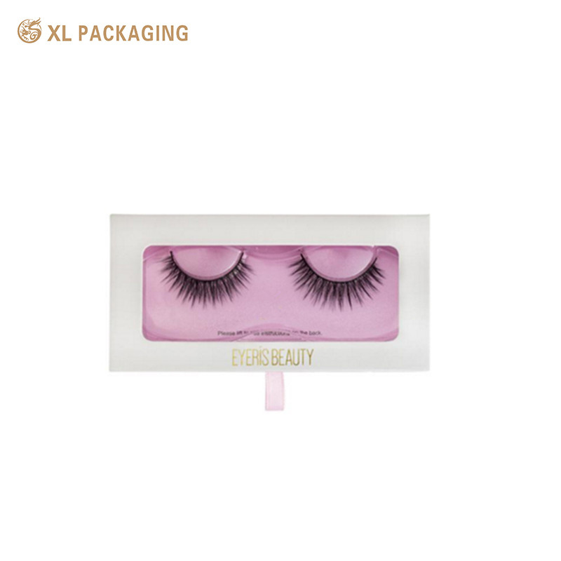 Wholesale Custom Printing Rigid Cardboard Paper Box Cosmetic Paper Box False Eyelash Packing Box