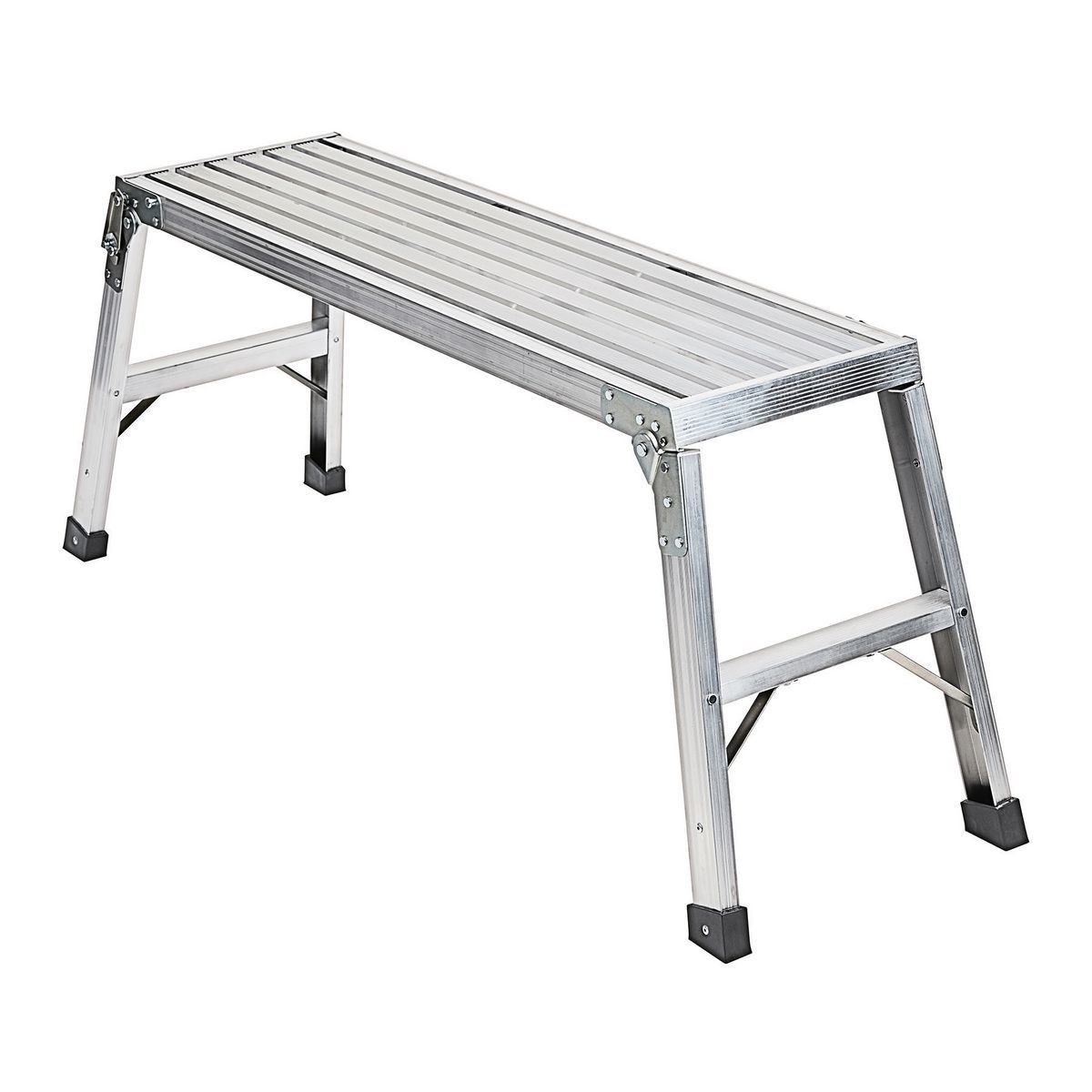 Convenient Folding Aluminum Work Platform With Adjustable Legs 6.1cm Length