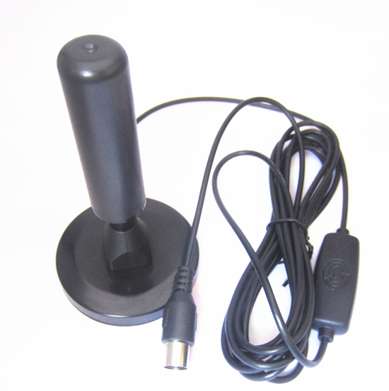 Portable TV Antenna for ATSC Television DVB T DVB66 Connector IEC/F/USB/S.M.A male