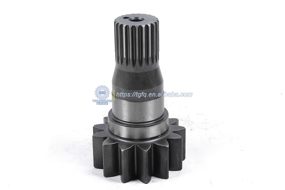 E120B E312 Excavator Swing Shaft 13/21T Swing Drive Shaft Spare Parts