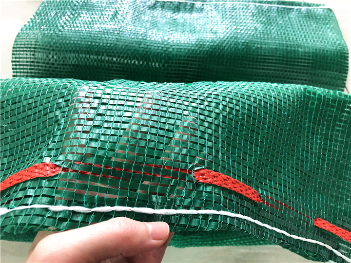 Industrial Agriculture Reusable 45x60 Onion Net Bags for Vegetable and Fruit Production