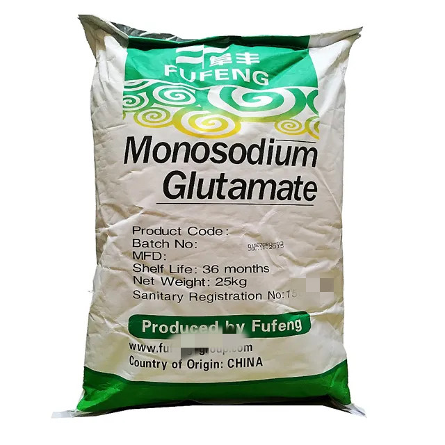 FUFENG Monosodium Glutamate MSG 10kg Weight and 24 Month Shelf Life