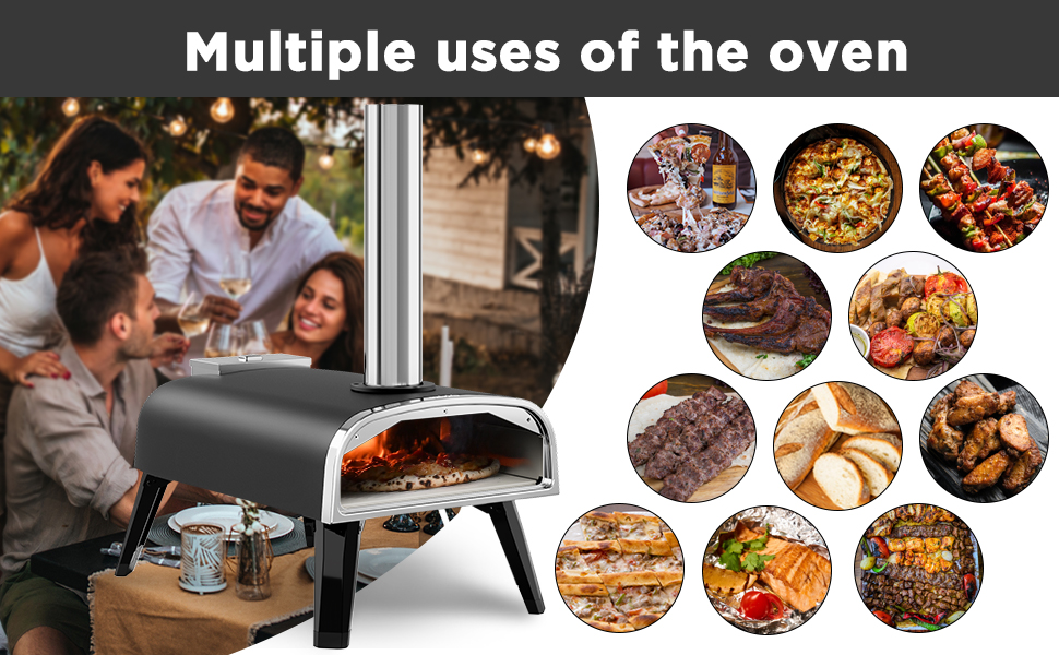multiple uses of the oven