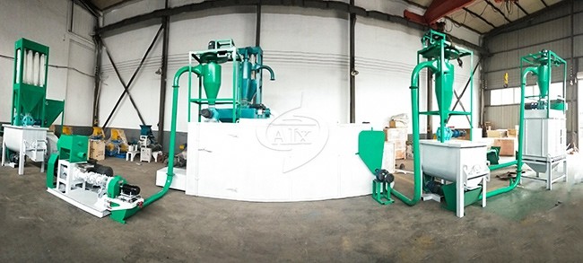 Complete Floating Fish Feed Production Equipment Easy Operation And Maintaining